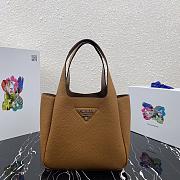 Prada | Caramel Dynamique handbag - 1BG335 - 25 x 21.5 x 14 cm - 1