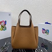 Prada | Caramel Dynamique handbag - 1BG335 - 25 x 21.5 x 14 cm - 4
