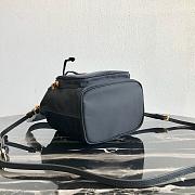 PRADA | Black Nylon Duet Shoulder Bag - 1BH038 - 23 × 18 × 12 cm - 4