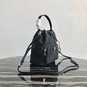 PRADA | Black Nylon Duet Shoulder Bag - 1BH038 - 23 × 18 × 12 cm - 2