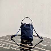 PRADA | Blue Nylon Duet Shoulder Bag - 1BH038 - 23 × 18 × 12 cm - 6