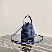 PRADA | Blue Nylon Duet Shoulder Bag - 1BH038 - 23 × 18 × 12 cm - 2