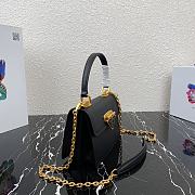 PRADA | Black Saffiano Symbole Bag - 1BN021 - 20 × 15 × 5 cm - 2