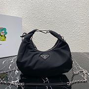 PRADA | Re-Edition 2006 nylon black bag - 1BH172 - 24 x 16 x 7 cm - 1