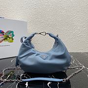 PRADA | Re-Edition 2006 nylon blue bag - 1BH172 - 24 x 16 x 7 cm - 1
