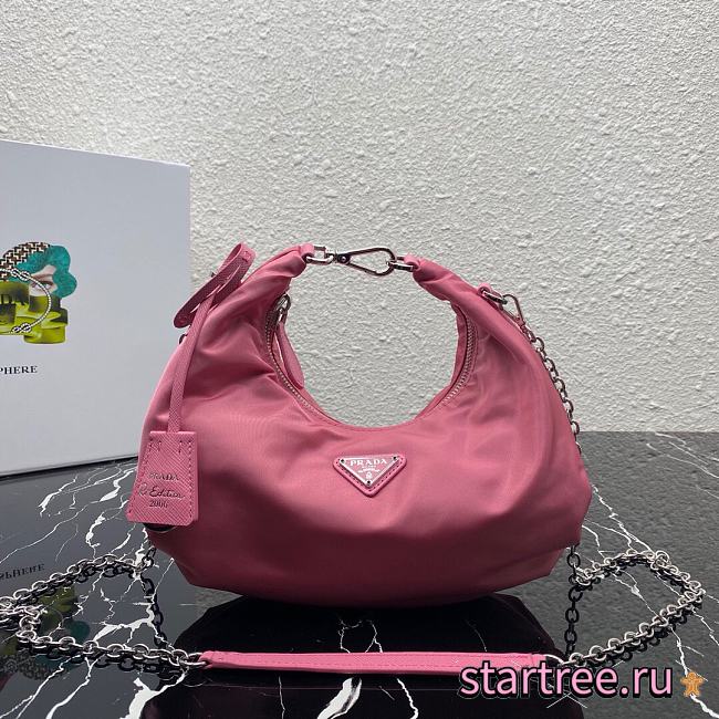 PRADA | Re-Edition 2006 nylon pink bag - 1BH172 - 24 x 16 x 7 cm - 1