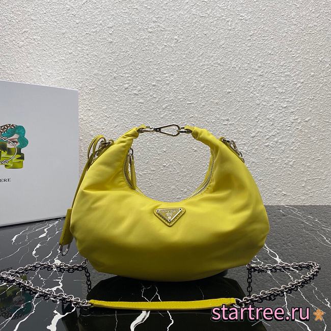 PRADA | Re-Edition 2006 nylon yellow bag - 1BH172 - 24 x 16 x 7 cm - 1