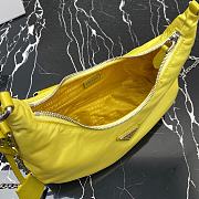 PRADA | Re-Edition 2006 nylon yellow bag - 1BH172 - 24 x 16 x 7 cm - 4