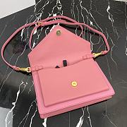 PRADA | Pink Saffiano Mini Bag - 1BP020 - 20 x 12 x 4 cm - 5