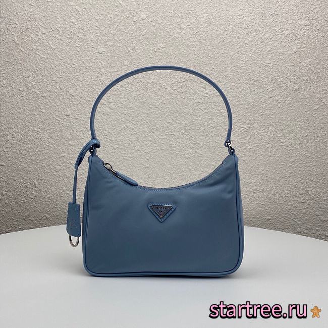 Prada | Re-Edition 2005 Re-Nylon mini blue bag - 1NE204 - 23x13x5cm - 1