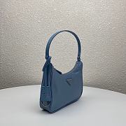 Prada | Re-Edition 2005 Re-Nylon mini blue bag - 1NE204 - 23x13x5cm - 6