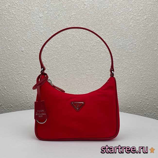 Prada | Re-Edition 2005 mini red bag - 1NE204 - 23x13x5cm - 1