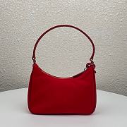 Prada | Re-Edition 2005 mini red bag - 1NE204 - 23x13x5cm - 6