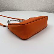 Prada | Re-Edition nylon mini orange bag - 1TT122 - 15 x 11 x 4 cm  - 2
