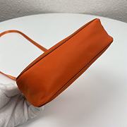 Prada | Re-Edition nylon mini orange bag - 1TT122 - 15 x 11 x 4 cm  - 3
