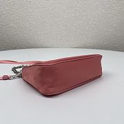 Prada | Re-Edition nylon mini pink bag - 1TT122 - 15 x 11 x 4 cm  - 2