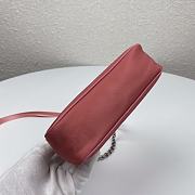 Prada | Re-Edition nylon mini pink bag - 1TT122 - 15 x 11 x 4 cm  - 4