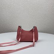 Prada | Re-Edition nylon mini pink bag - 1TT122 - 15 x 11 x 4 cm  - 6