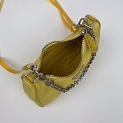 Prada | Re-Edition nylon mini yellow bag - 1TT122 - 15 x 11 x 4 cm  - 5