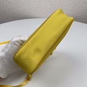 Prada | Re-Edition nylon mini yellow bag - 1TT122 - 15 x 11 x 4 cm  - 4