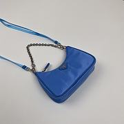 Prada | Re-Edition nylon mini blue bag - 1TT122 - 15 x 11 x 4 cm  - 6