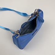 Prada | Re-Edition nylon mini blue bag - 1TT122 - 15 x 11 x 4 cm  - 5