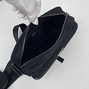 PRADA | Nylon Cross-Body Black Bag - 2VH074 - 25 x 15 x 8 cm - 6