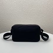 PRADA | Nylon Cross-Body Black Bag - 2VH074 - 25 x 15 x 8 cm - 2