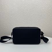 PRADA | Nylon Cross-Body Black/Blue Bag - 2VH074 - 25 x 15 x 8 cm - 3