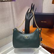 Prada Re-edition 2005 Saffiano Dark Green - 1BH204 - 23x17x6.5cm - 5