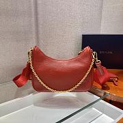 Prada Re-edition 2005 Saffiano Red - 1BH204 - 23x17x6.5cm - 3