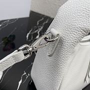 PRADA | White Hobo Bag - 1BC132 - 26 x 21 x 9.5 cm - 2