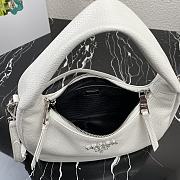 PRADA | White Hobo Bag - 1BC132 - 26 x 21 x 9.5 cm - 4