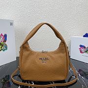 PRADA | Caramel Hobo Bag - 1BC132 - 26 x 21 x 9.5 cm - 1