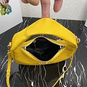 PRADA | Yellow Hobo Bag - 1BC132 - 26 x 21 x 9.5 cm - 4