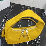 PRADA | Yellow Hobo Bag - 1BC132 - 26 x 21 x 9.5 cm - 5