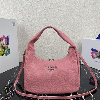 PRADA | Pink Hobo Bag - 1BC132 - 26 x 21 x 9.5 cm
