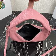 PRADA | Pink Hobo Bag - 1BC132 - 26 x 21 x 9.5 cm - 2