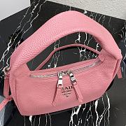 PRADA | Pink Hobo Bag - 1BC132 - 26 x 21 x 9.5 cm - 5