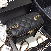 CHANEL | Cosmetic Black Bag - AS1341 - 16 × 8 × 10cm - 3