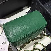 CHANEL | Cosmetic Green Bag - AS1341 - 16 × 8 × 10cm - 5