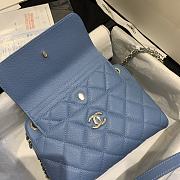 CHANEL | Camera Case With Extra Blue Clutch - AS1367 - 22 x 15 x 6 cm - 3