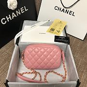 Chanel | CC Timeless Camera Pink Bag - AS1757 - 13 x 20 x 5 cm - 2