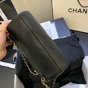 Chanel | Black Chain handle Bucket Bag - AS1362 - 32 x 26 x 15 cm - 5