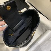 Chanel | Black Chain handle Bucket Bag - AS1362 - 32 x 26 x 15 cm - 2