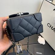 Chanel | Mini Quilted Leather Crossbody Black Bag - AS1169 - 11x7x11cm - 4