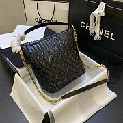 Chanel | State Of The Art Black Hobo Bag - AS0845 - 21 x 24 x 14 cm - 1