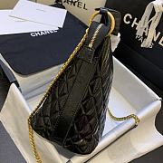 Chanel | State Of The Art Black Hobo Bag - AS0845 - 21 x 24 x 14 cm - 4