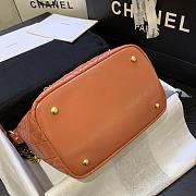 Chanel | State Of The Art Hobo Apricot Bag - AS0845 - 21 x 24 x 14 cm - 6