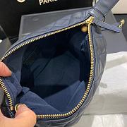 Chanel | Small Lambskin Hobo Dark Blue Bag - AS1745 - 15 x 15 x 12 cm - 3